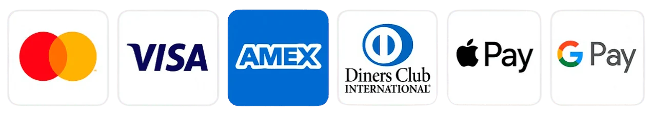 Accepted payment methods for LipoMeltX